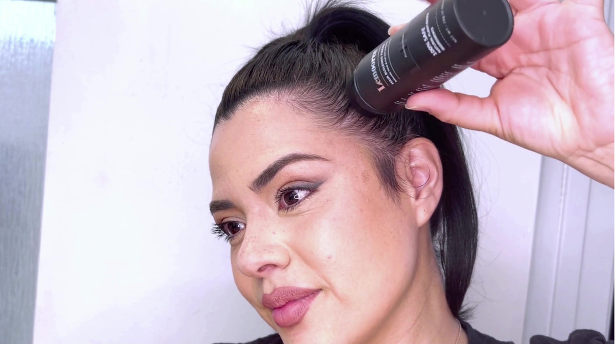 Ladda video: How to Use Lemooree Hair Building Fibers
